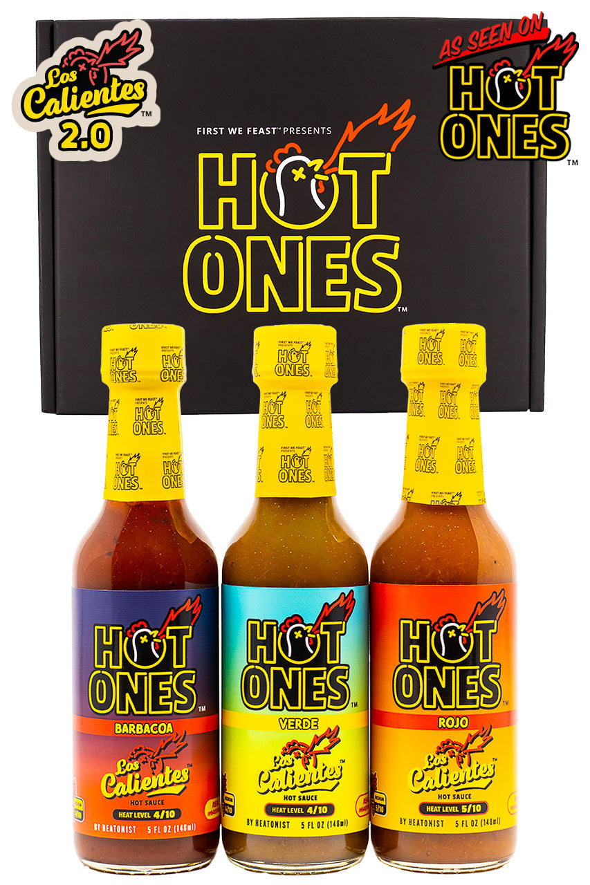 Los Calientes Trio Pack | Hot Ones Hot Sauce