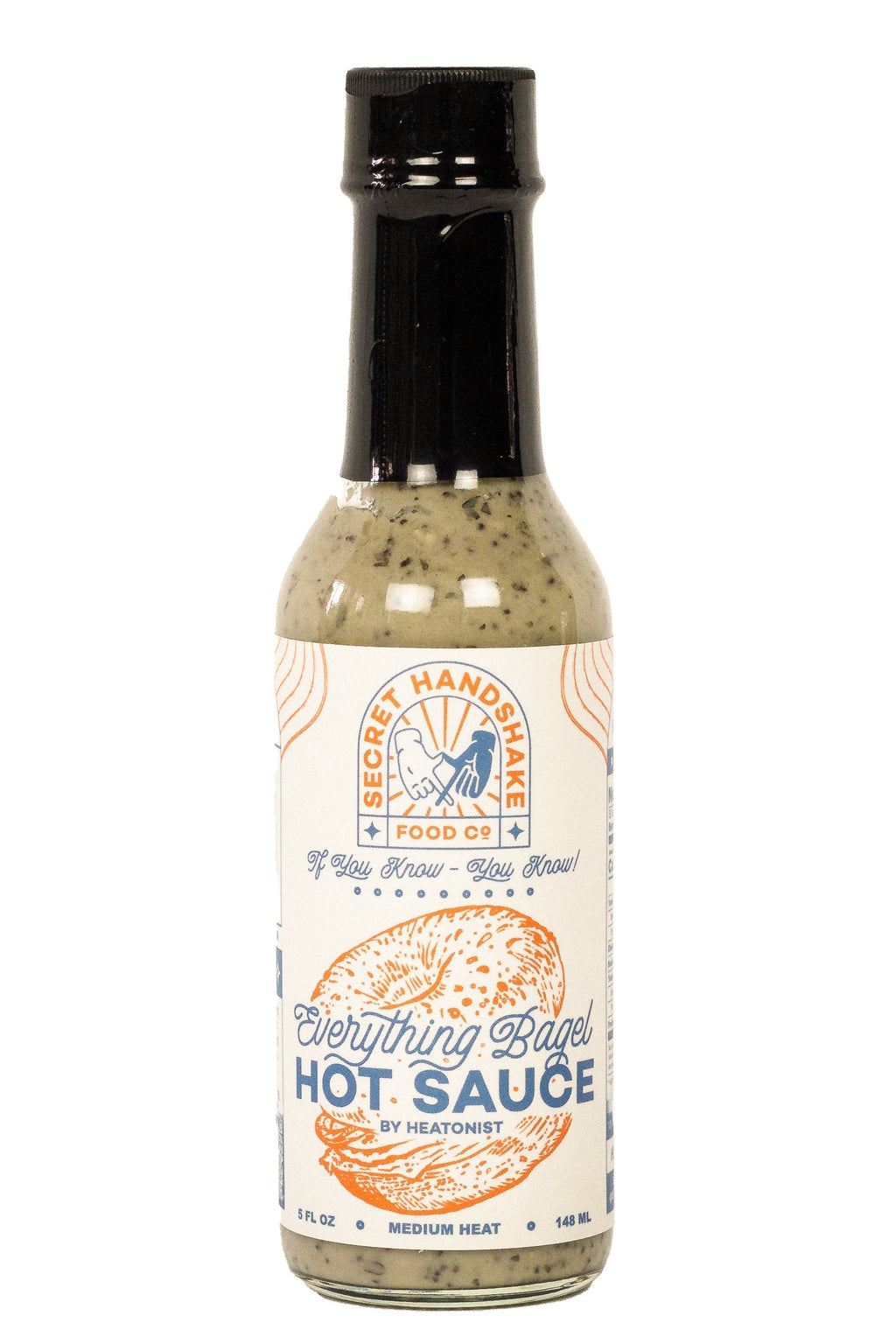 Everything Bagel Hot Sauce | Secret Handshake Food Co-C