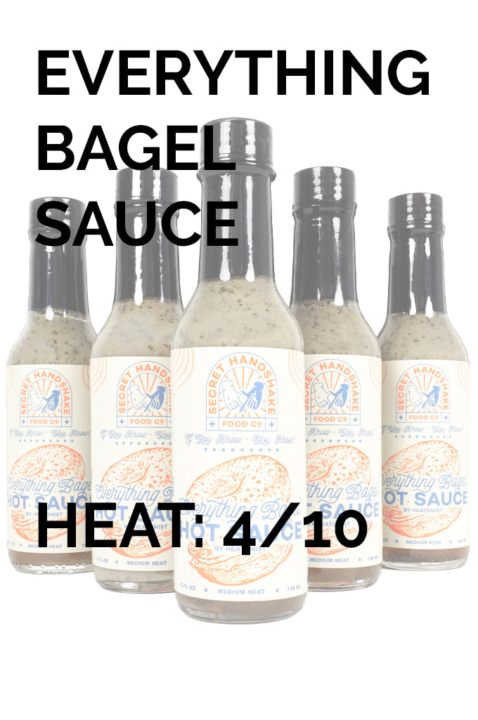 Everything Bagel Hot Sauce | Secret Handshake Food Co-C