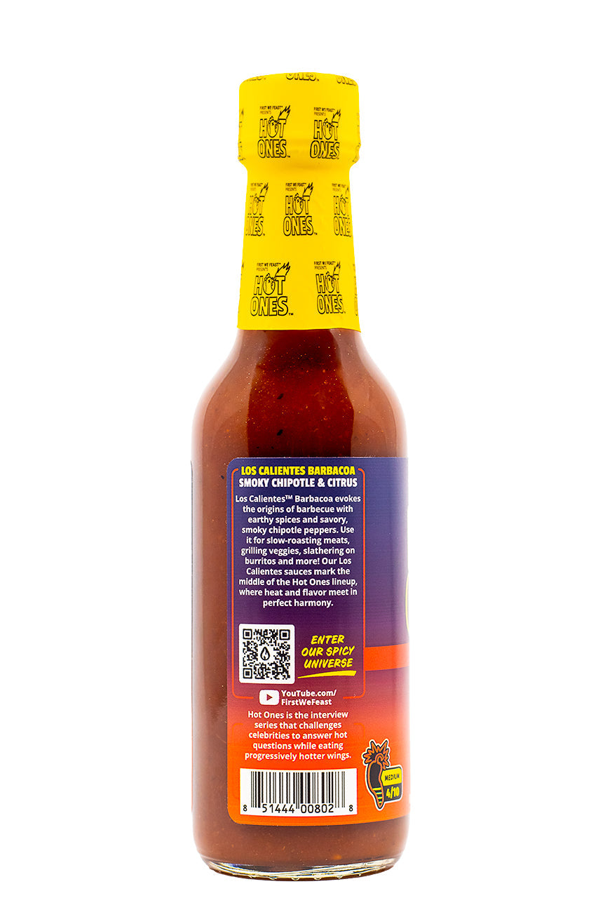 Los Calientes Barbacoa | Hot Ones Hot Sauce-C
