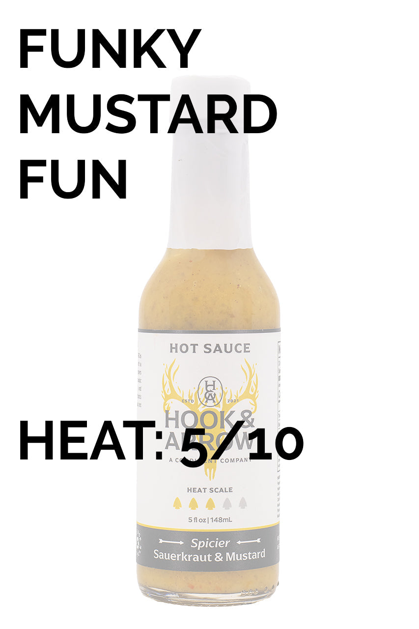 Spicier Sauerkraut & Mustard | Hook & Arrow